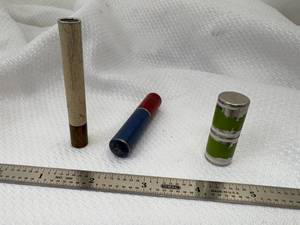 lot 27-C2025 image: 4 Vintage 1950s Lipstick & Cigarette Stick Lighters, Very Rare, No Longer make