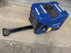 Westinghouse Generator Gen4500 Very Few Hours Run, 3700 Running Watt, Electric Start, Retractable Handle