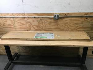 lot 83 image: Galvanized Metal Planter Box 6 x 3 x 12