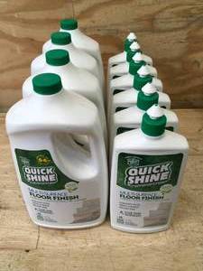 lot 85 image: Lot of 10 Bottles of - Quick Shine Multi-Surface Floor Finish