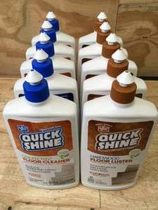 lot 88 image: Lot of 5 Bottles of - Floor Luster and 5 Bottles of Floor Cleaner