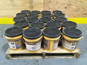 Pallet of 20 Buckets of - Quikrete 20 lb. Anchoring Cement