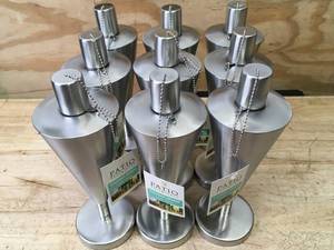 lot 72 image: Lot of 9 - Patio Essentials Comfort Shield Table Torch