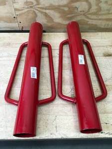 lot 42 image: Lot of 2 - Everbilt 14 lb Post Driver with Handles