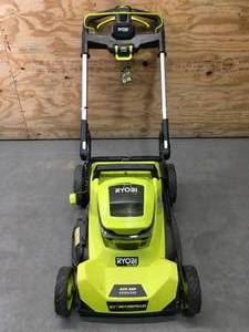 lot 11 image: Ryobi 21 40V HP Brushless Self-Propelled Lawn Mower Model # RY401014US - Tool Only