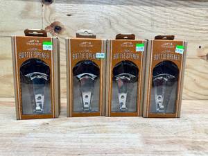 lot 101 image: (4) Traeger Grills BAC369 Chrome Bottle Opener Grill Accessory