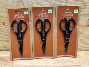 lot 103 image: (3) Traeger Grills BAC535 BBQ Grilling Shears Grill Accessory