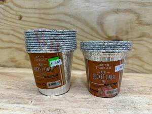 lot 108 image: (2) Traeger Mini Bucket Grease Liner Ranger