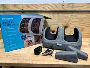lot 92 image: Homedics Shiatsu-Air Foot & Calf Massager