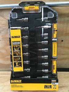 lot 44 image: DeWalt 38 Drive SAE and MM Bit Socket Set Model # DWMT73806CL 0423257.50