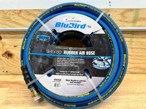 lot 56 image: BLUBIRD 34 in. x 50 ft. Rubber Air Hose