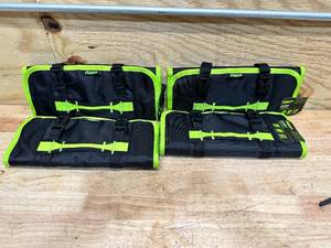 lot 162 image: (4) AWP, Tool Roll 21 Pocket Fits Most Common Tools 15in., Model# 1L551231