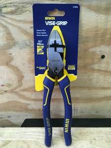 lot 49 image: Irwin Vise Grip Linemans Pliers 0424256