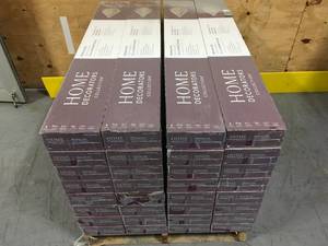 lot 4A image: HOME DECORATORS COLLECTION Lot of 32 Cases of- Montrose Oak 7-12 in. W Water Resistant Laminate Wood Flooring (18.42 sq. ft.case) (589.44 total sq. ft.)
