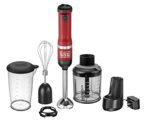 lot 67 image: Black  Decker Kitchen Wand Cordless Immersion Blender Kit