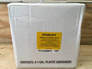lot 137 image: Case of Stanley Siding and Decking Wash Concentrated Professional Grade Pressure Washer Detergent