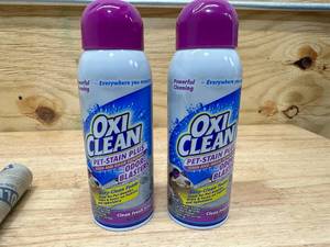 lot 171 image: (2) OxiClean Pet-Stain Plus Cleaner 0424252