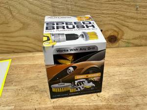lot 180 image: AutoSpa 94210As Speed Brush, 2Pc CarpetInterior Drill Brush 0424252