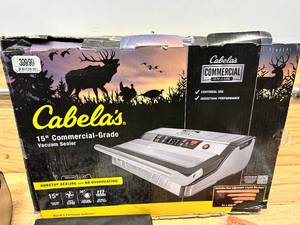 lot 198 image: Cabelas Commercial-Grade Vacuum Sealer