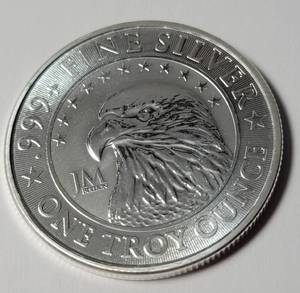 JM Bullion 1 Troy OZ Pure Silver  - Very Nice