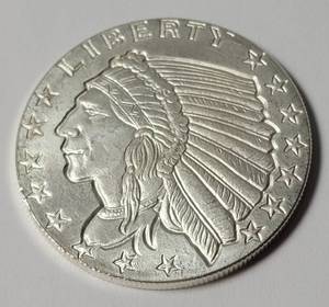 lot 37 image: Golden State Mint - 1 Troy Oz. Fine Silver Round - Nice
