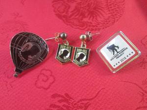 lot 18 image: (FS) POW-MIA Pair of Earrings and 2...