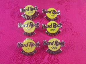 lot 21 image: (FS) 6 Hard Rock Cafe Assorted Worl...