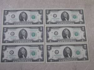 lot 59 image: (CNTR) 6 Uncirculated Sequential US...