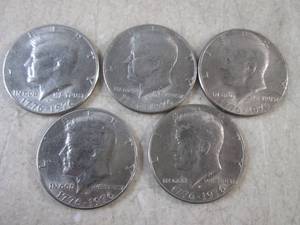 lot 73 image: (CNTR) 5 Bicentennial 1976 Kennedy ...
