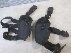 lot 93 image: (CSB) 2 Canvas Hand Gun Holsters...