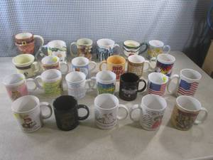 lot 135 image: (A-1) Assortment of Coffee MugsCup...
