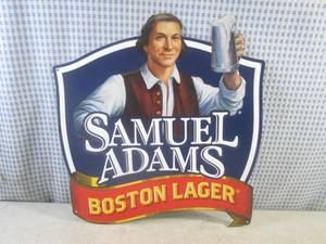 lot 156 image: (G-1) Samuel Adams Boston Lager Tin...