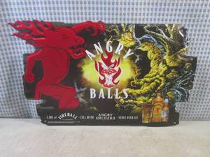 lot 160 image: (G-1) Angry Balls Fireball Angry Or...