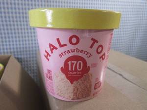 lot 192 image: (C-1) 24 Halo Top Strawberry Light ...