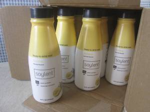 lot 196 image: (B-3) 12-Pack of Soylent Banana Rea...