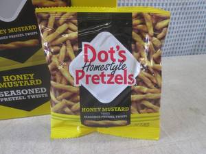 lot 202 image: (B-3) 10 Bags of Dots Honey Mustar...