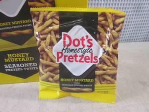 lot 204 image: (B-3) 10 Bags of Dots Honey Mustar...