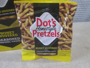 lot 206 image: (B-3) 10 Bags of Dots Honey Mustar...