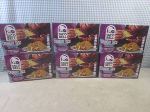 lot 218 image: (C-1) 6 Boxes of Taco Bell Crunchy ...