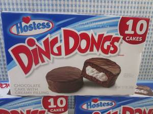 lot 223 image: (B-3) 3 Boxes of Hostess Ding Dongs...