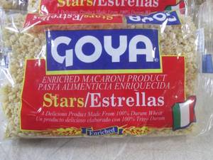 lot 229 image: (B-1) 10 Bags of Goya Stars Pasta 7...