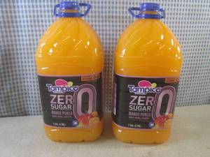 lot 233 image: (C-3) 2 - 1 Gallon Bottles Mango Pu...