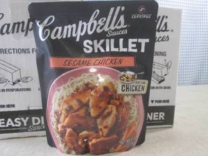 lot 236 image: (B-1) 12 Pouches of Campbells Sauc...