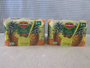 lot 241 image: (B-2) 2 - 6-Packs of Del Monte Pine...