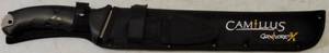 lot 7 image: Camillus Carnivore X Knife with Cover (View Photos)