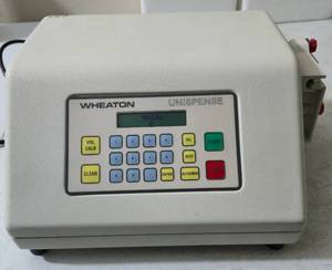 lot 43 image: WHEATON UNISPENSE MINI DISPENSER PUMP