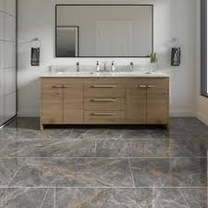 lot 32 image: 13 Boxes of  Daltile Shoregaze Sapphire 24 in. x 48 in. Polished Porcelain Marble Look Floor and Wall Tile (15.5 sq. ft.case)  Customer Returns See Pictures