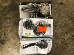 lot 15 image: Lot of Assorted Shower Heads Various Models and Conditions  Customer Returns See Pictures
