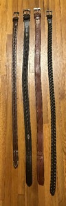 lot 207 image: Four Belts by Eddie Bauer, Relic and More