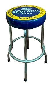 lot 36 image: Corona Motif Stool